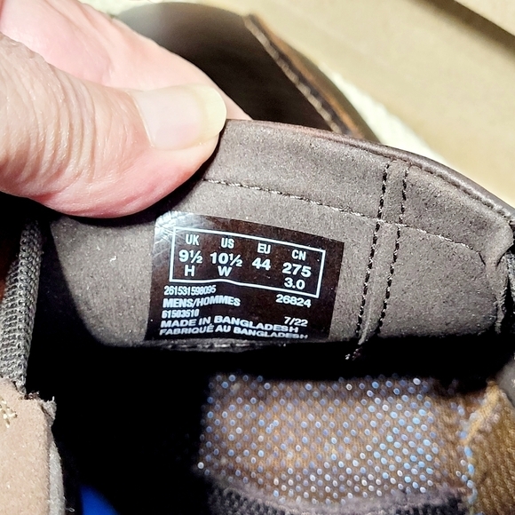 Clarks Bradley Brown Leather Slip-On Men's (10.5 Wide) - Picture 11 of 15